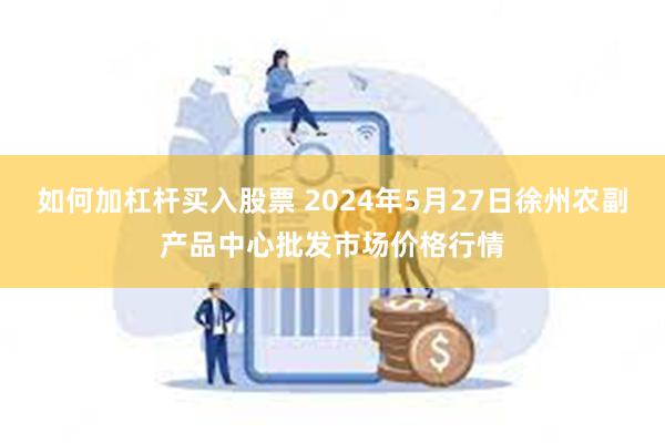 如何加杠杆买入股票 2024年5月27日徐州农副产品中心批发市场价格行情