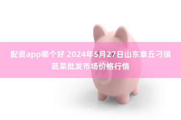 配资app哪个好 2024年5月27日山东章丘刁镇蔬菜批发市场价格行情